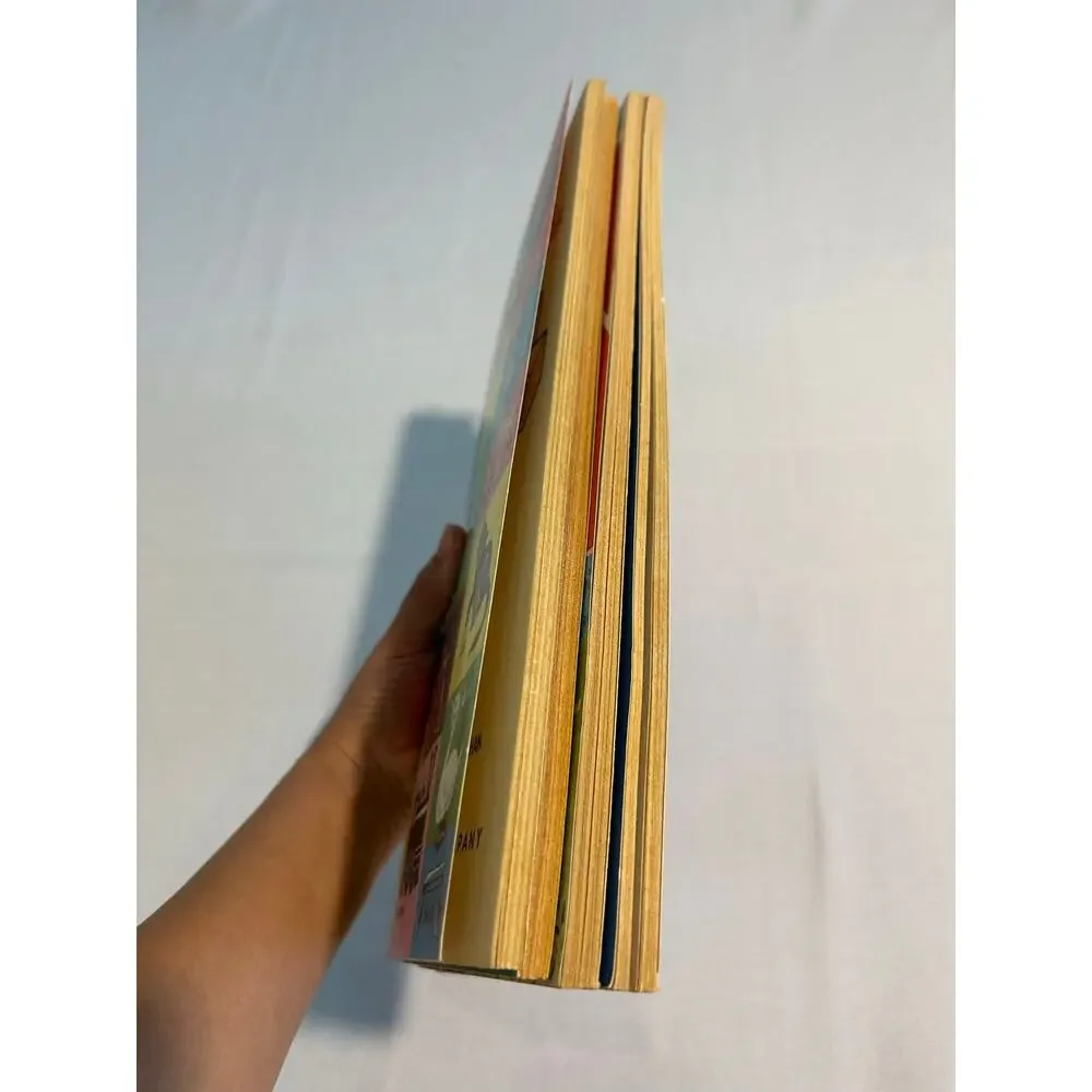 Lot of 4 Vintage Whitman Unused Coloring Books ~1965 & 1966